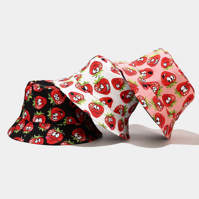 Wholesale Fruit Pattern Bucket Hat ACC-HT-LvYi017