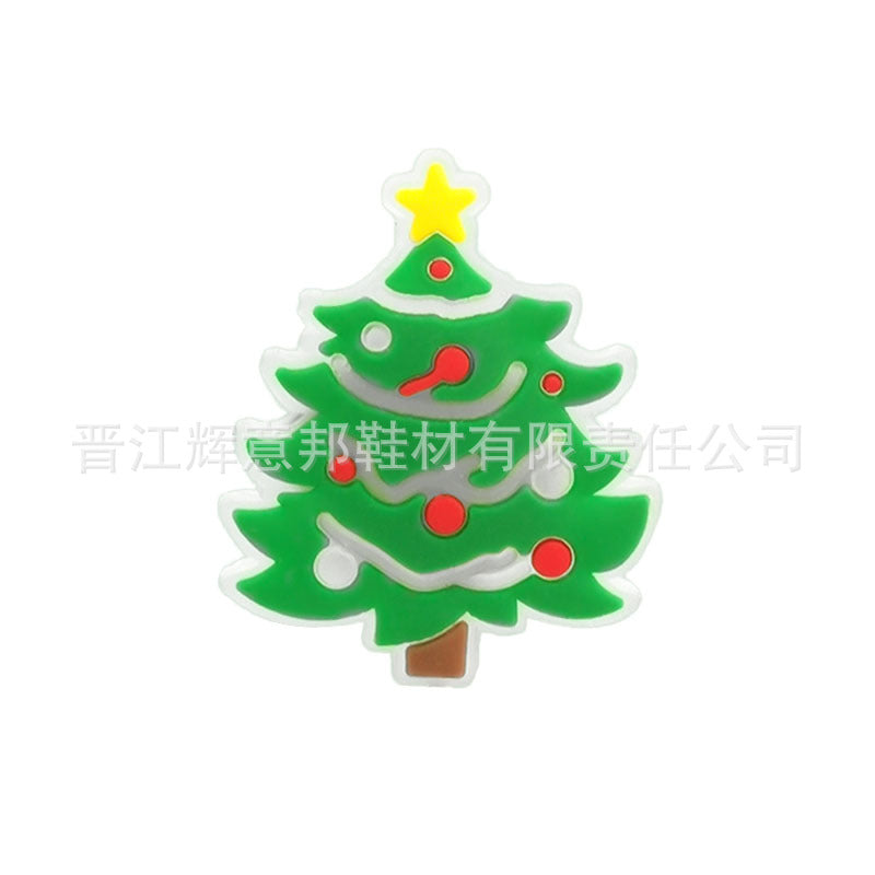 Wholesale 10pcs  Christmas Series Shoes Accessories Shoes Charms