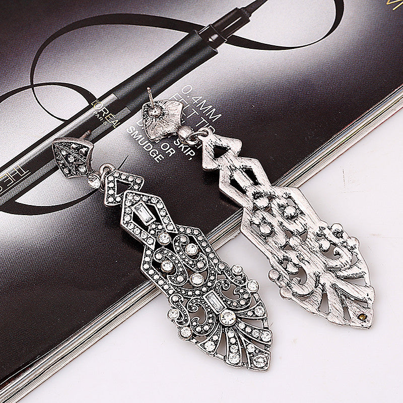 Wholesale Long Water Drop Earrings European Style Exaggerated Design Women' s Jewelry Accessory for Everyday Wear