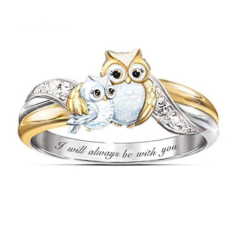 Wholesale Metal Dolphin Heart Ring for Women Fashion Jewelry Accessory Gift