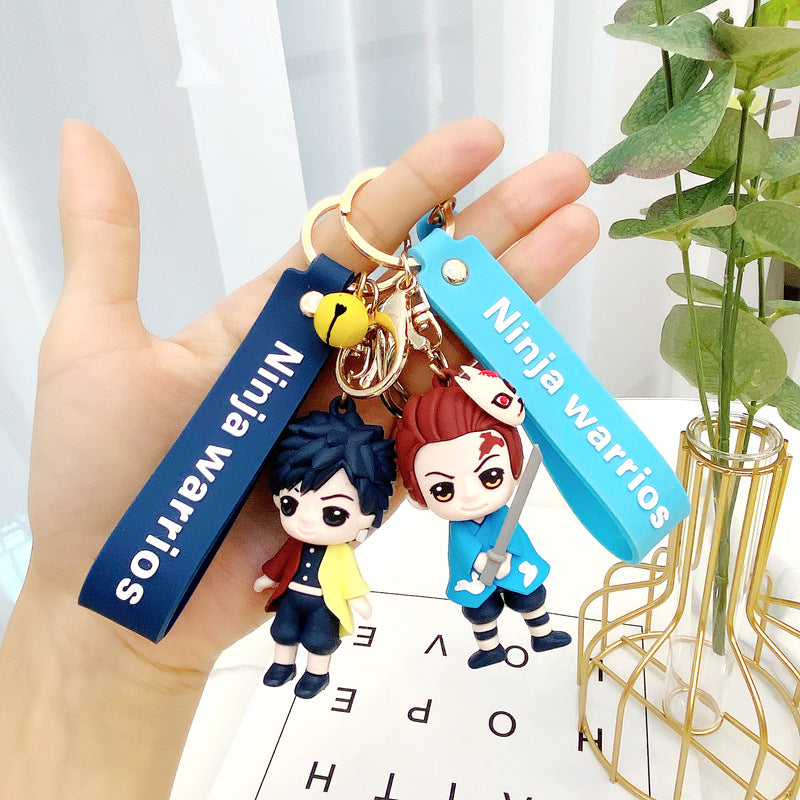 Wholesale Cartoon Silicone Cute Anime Keychains ACC-KC-Gongz017