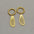 Wholesale 14K Gold Fadeless Stainless Steel Earrings