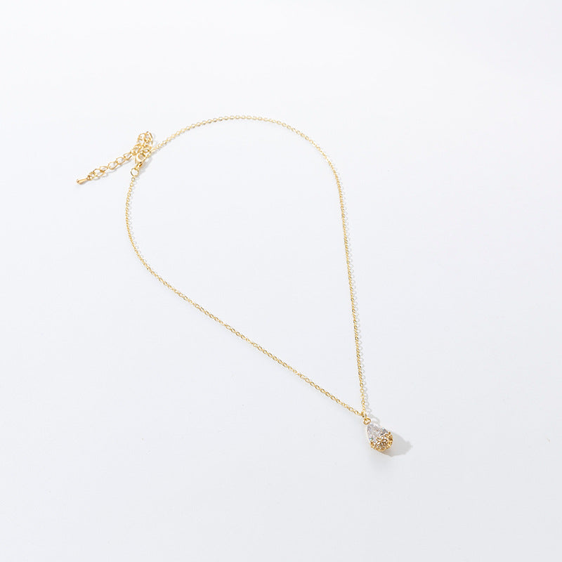 Wholesale Zircon Pendant Necklace Choker Necklace ACC-NE-Hans001