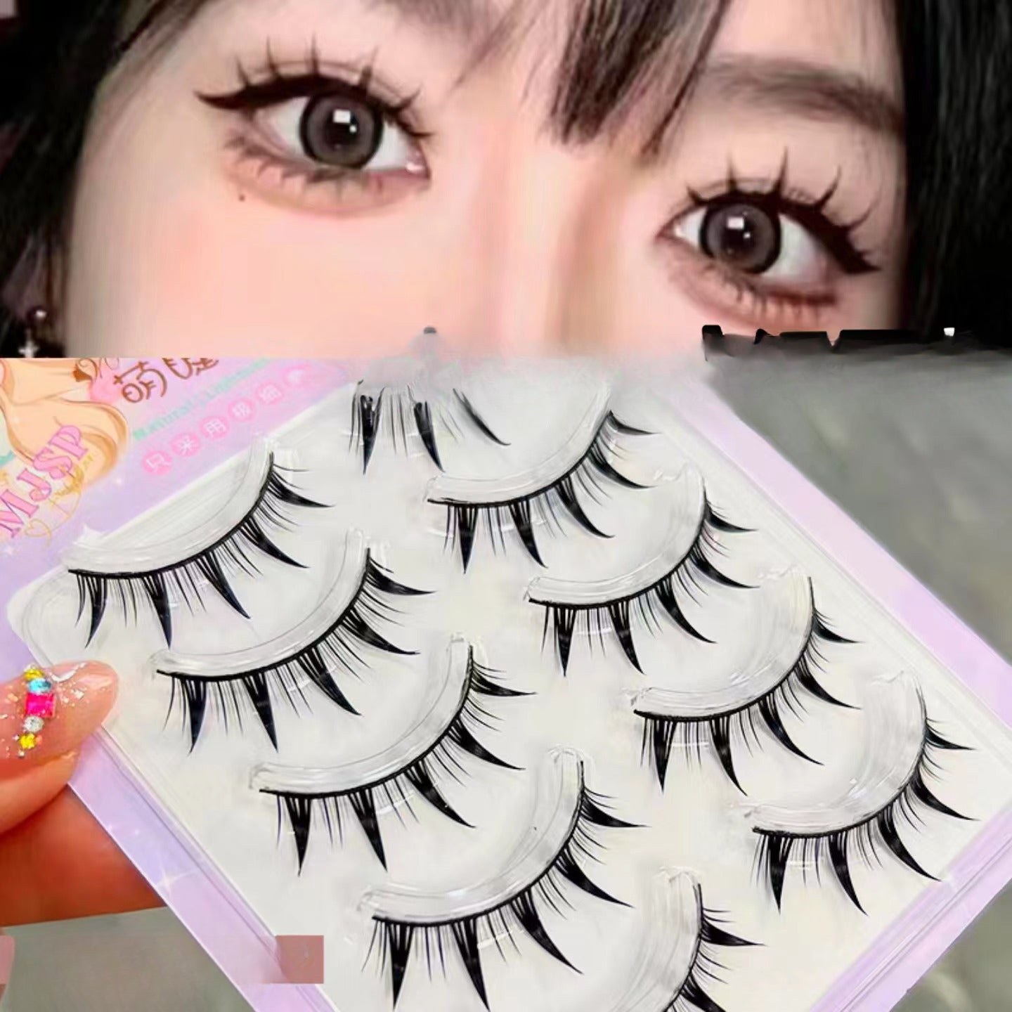Wholesale Thick One Piece False Eyelashes ACC-FS-Rous002
