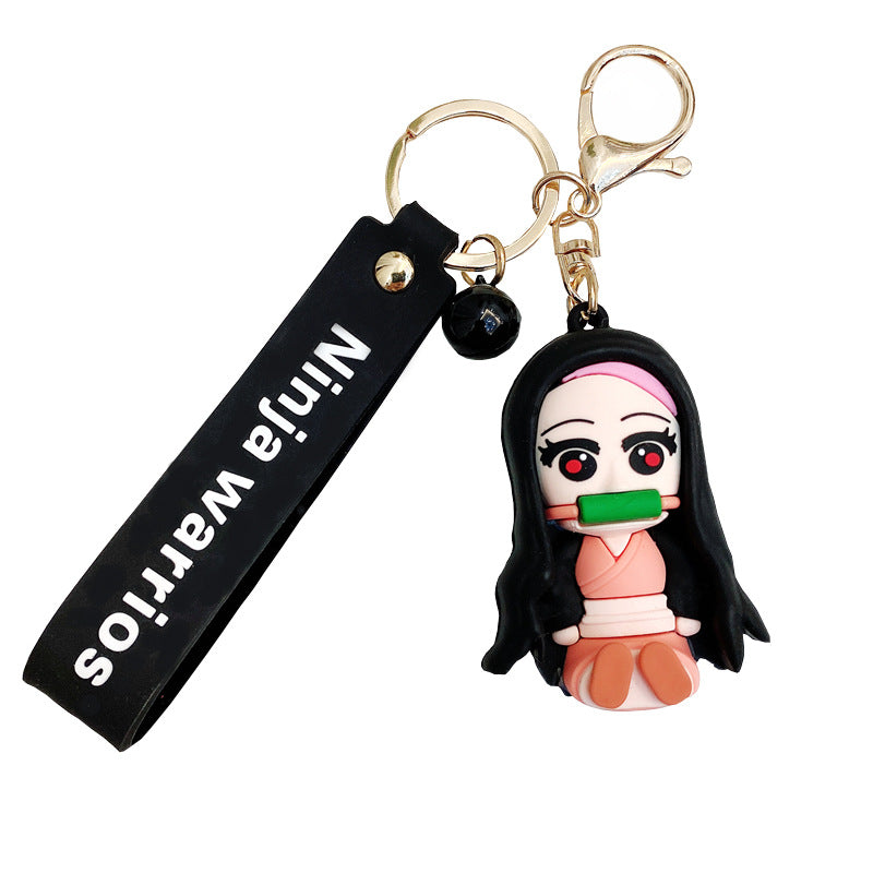 Wholesale Cartoon Silicone Cute Anime Keychains ACC-KC-Gongz017