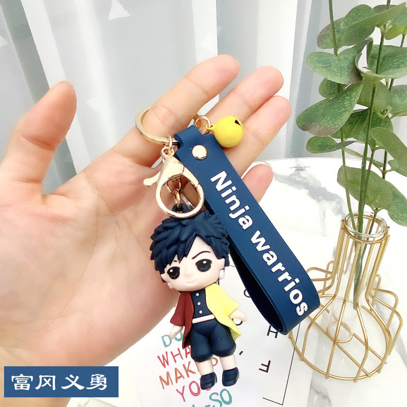 Wholesale Cartoon Silicone Cute Anime Keychains ACC-KC-Gongz017