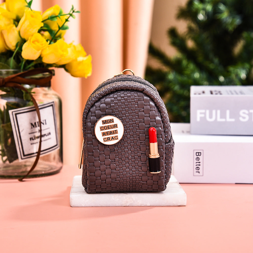 Wholesale Mini Lipstick Coin Purse Keychain Keychain Wallet ACC-KC-GuoRan001