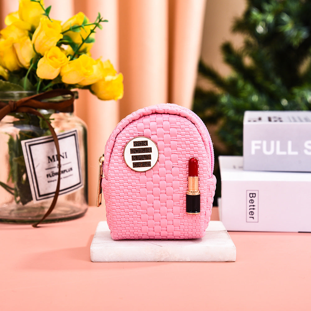 Wholesale Mini Lipstick Coin Purse Keychain Keychain Wallet ACC-KC-GuoRan001