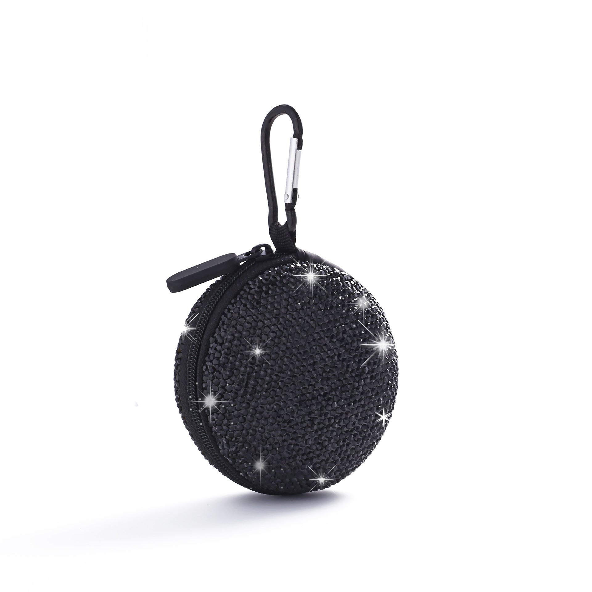 Wholesale Rhinestone Headphone Bag Portable Storage Bag Keychain ACC-KC-ZW003