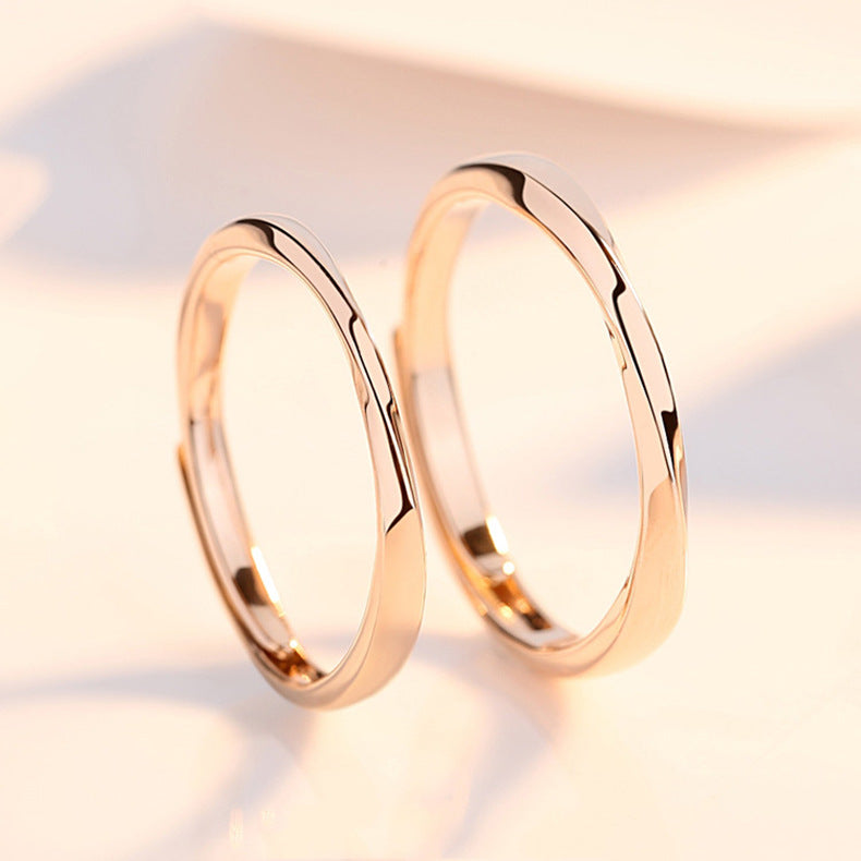 Wholesale s925 Sterling Silver  open adjustable diet ring