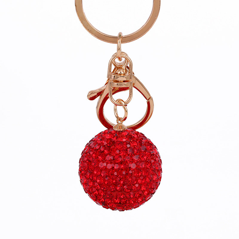 Wholesale Golf Ball Shaped Alloy Keychain ACC-KC-YuanFei020