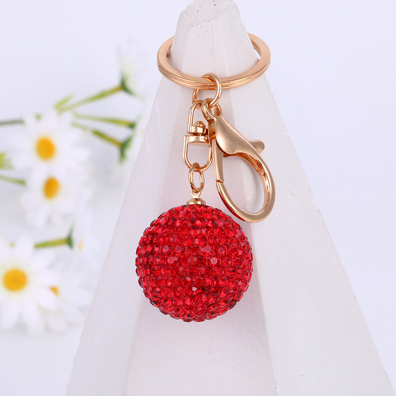 Wholesale Golf Ball Shaped Alloy Keychain ACC-KC-YuanFei020