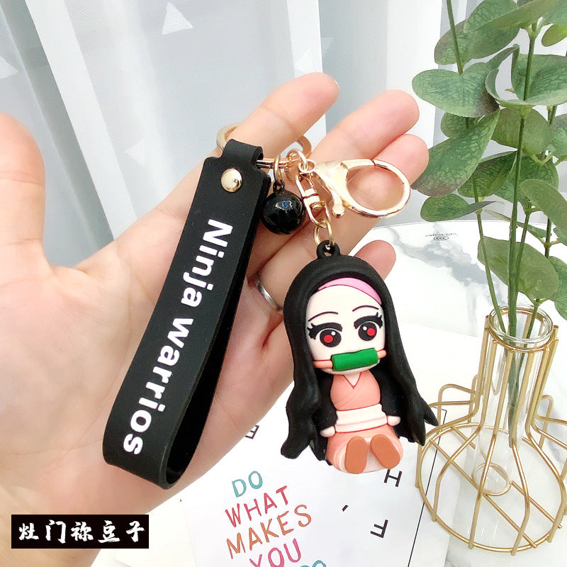 Wholesale Cartoon Silicone Cute Anime Keychains ACC-KC-Gongz017