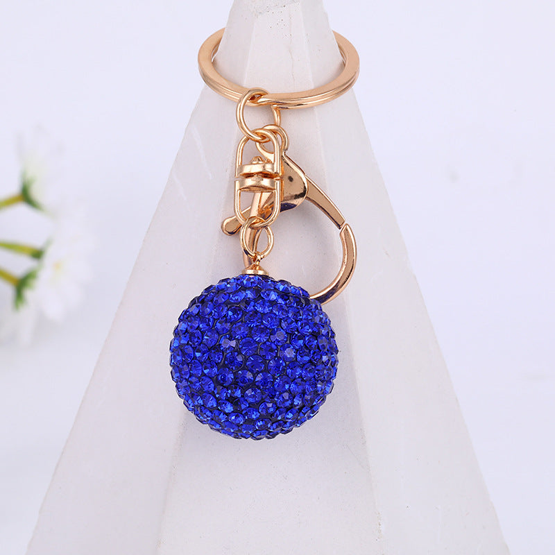 Wholesale Golf Ball Shaped Alloy Keychain ACC-KC-YuanFei020