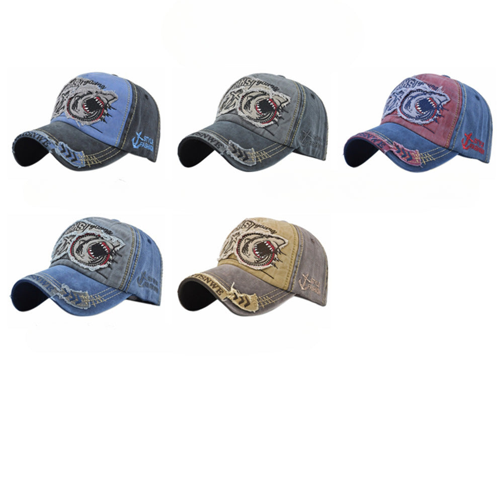 Wholesale Soft Top Distressed Embroidered Baseball Cap ACC-HT-YMX007