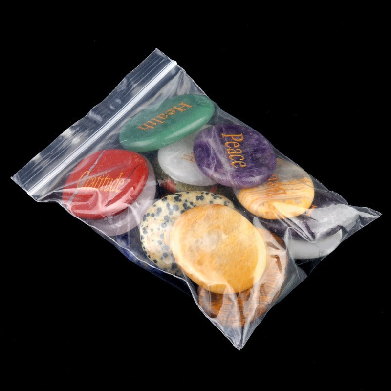 Wholesale Natural Crystal Agate Engraving Decorations ACC-DS-KeSuo006