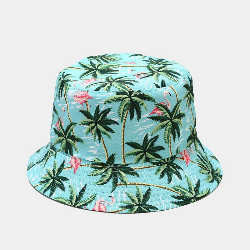 Wholesale Plant Print Bucket Hat ACC-HT-LvYi015