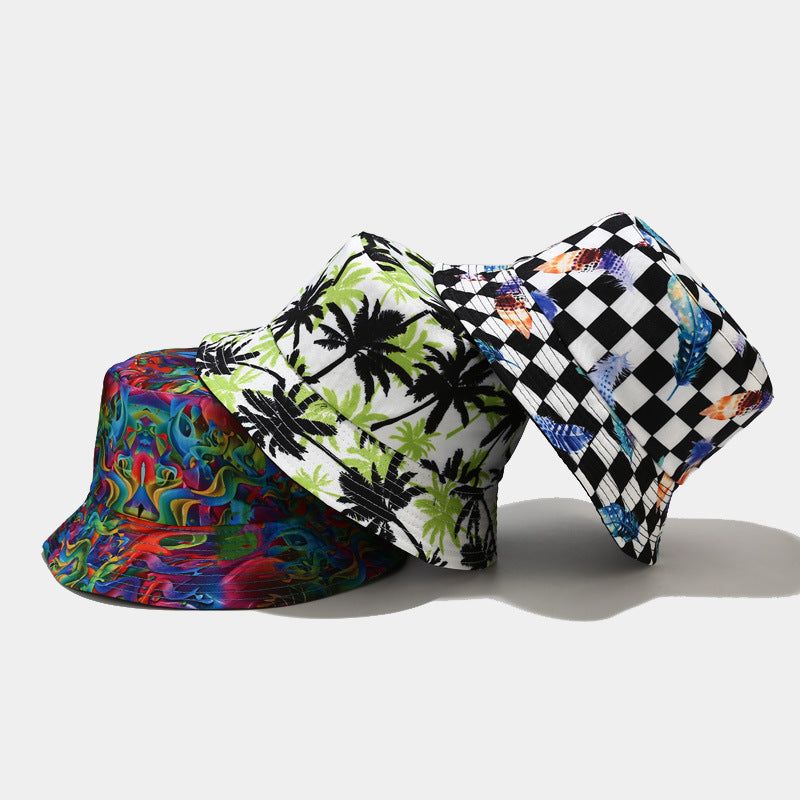 Wholesale Plant Print Bucket Hat ACC-HT-LvYi015