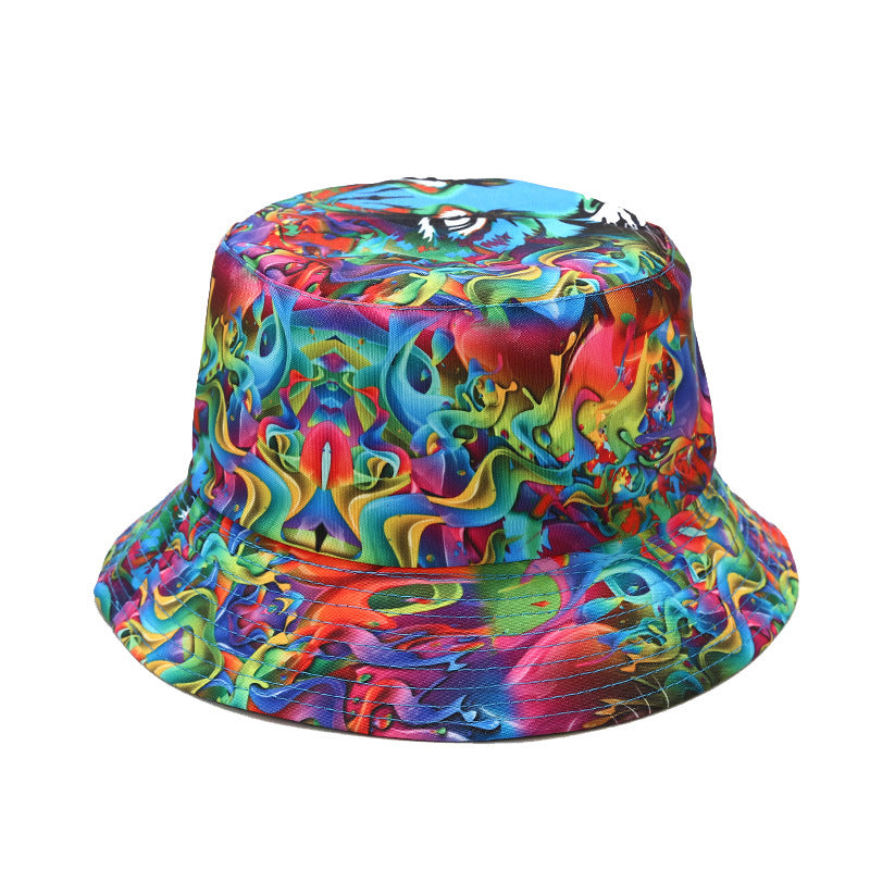 Wholesale Plant Print Bucket Hat ACC-HT-LvYi015