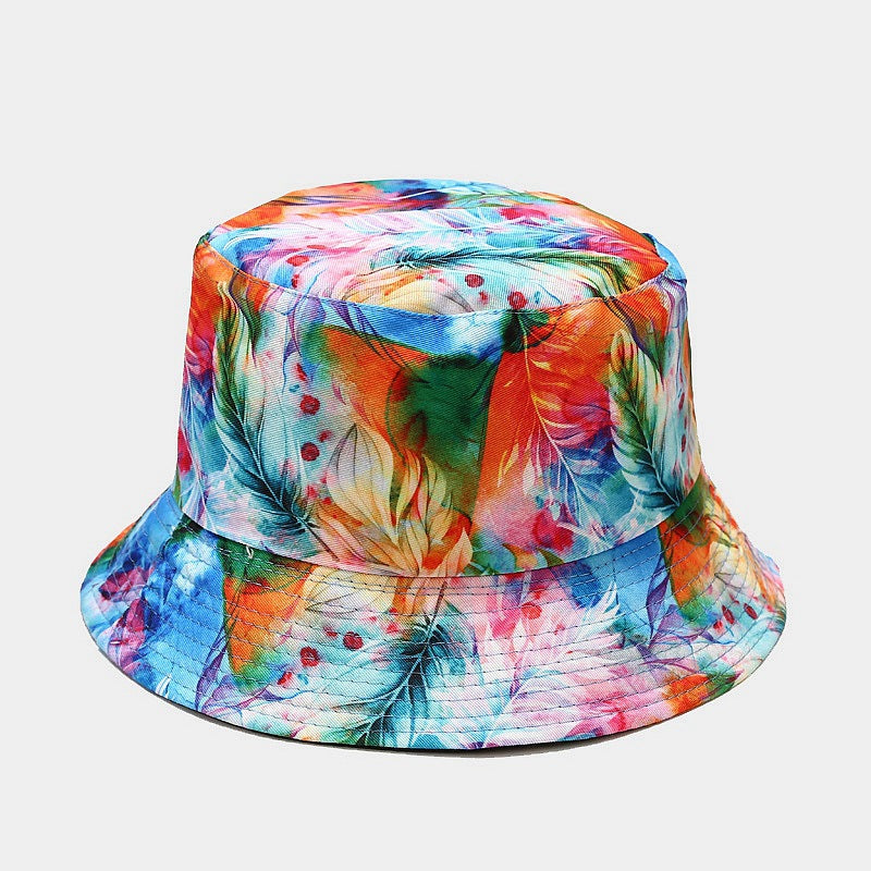 Wholesale Plant Print Bucket Hat ACC-HT-LvYi015