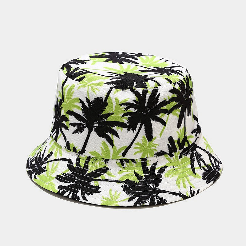 Wholesale Plant Print Bucket Hat ACC-HT-LvYi015