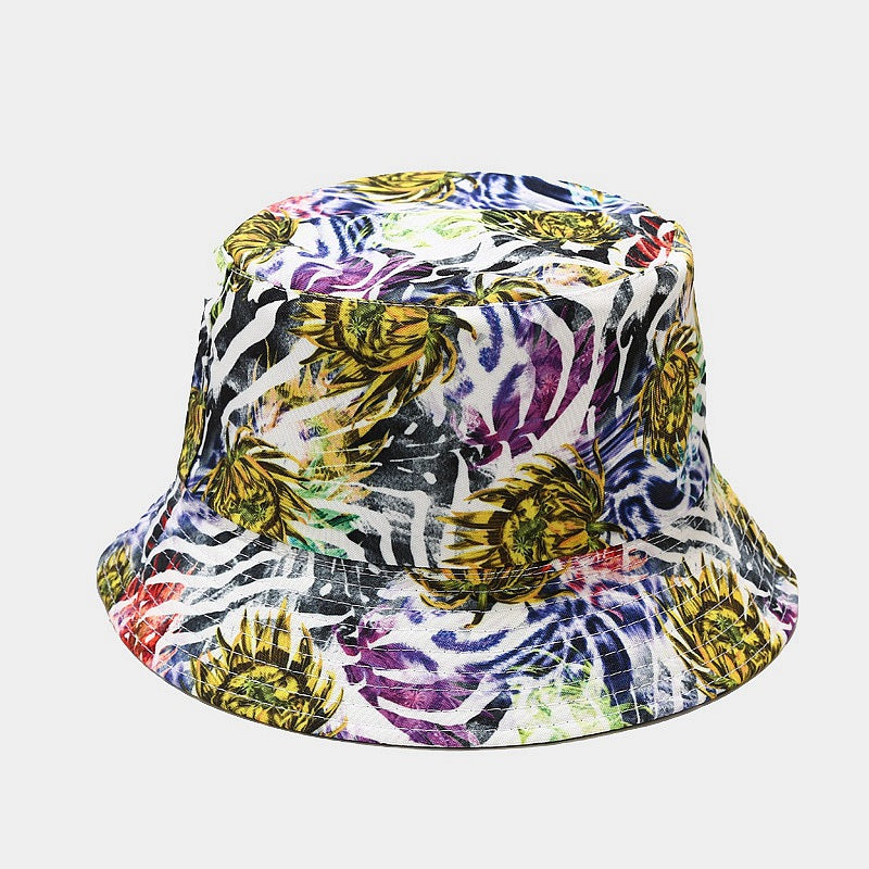Wholesale Plant Print Bucket Hat ACC-HT-LvYi015