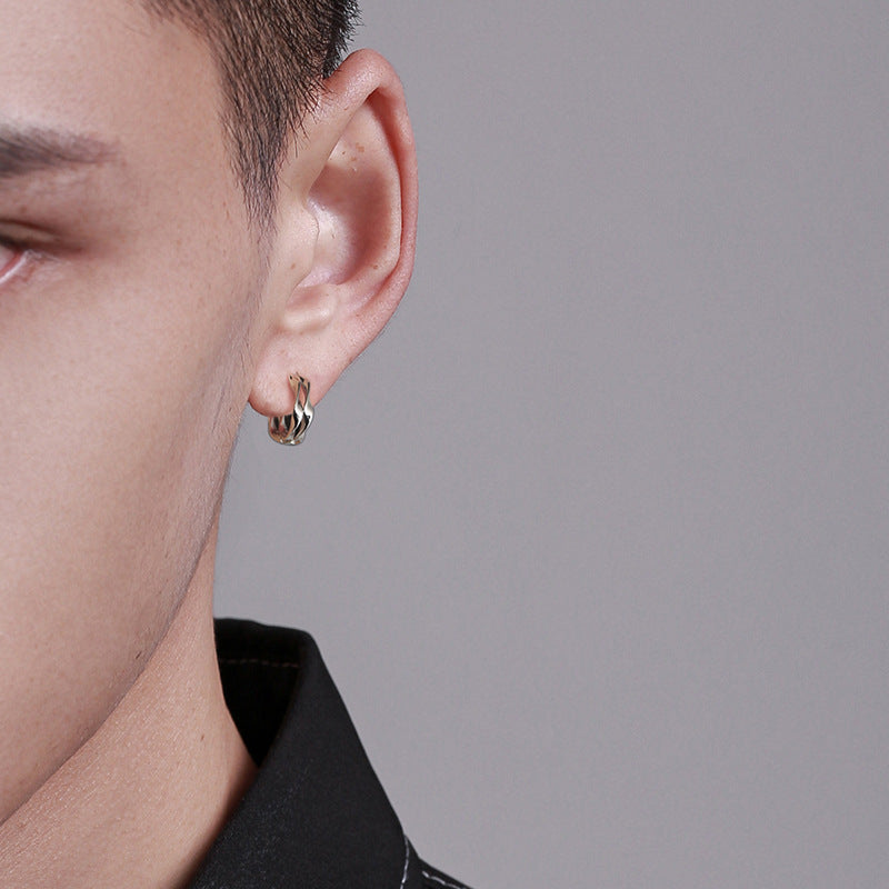 Wholesale Wave Mens Earrings