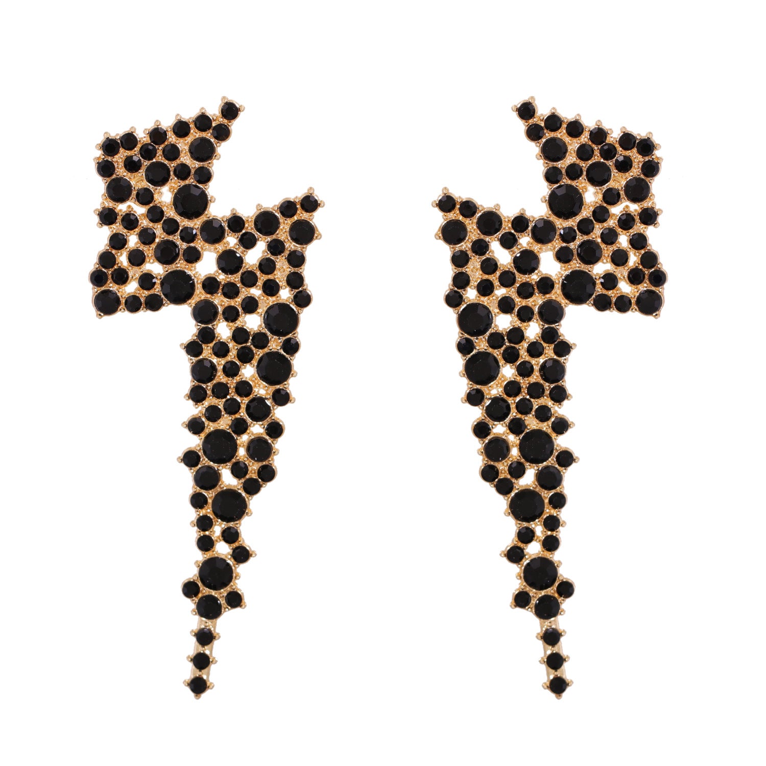 Wholesale Diamond-studded Lightning Earrings ACC-ES-JuJia003