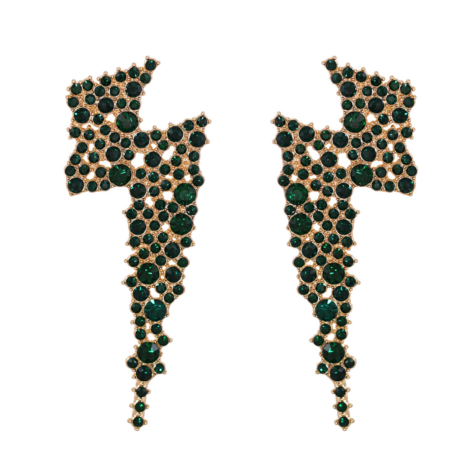 Wholesale Diamond-studded Lightning Earrings ACC-ES-JuJia003