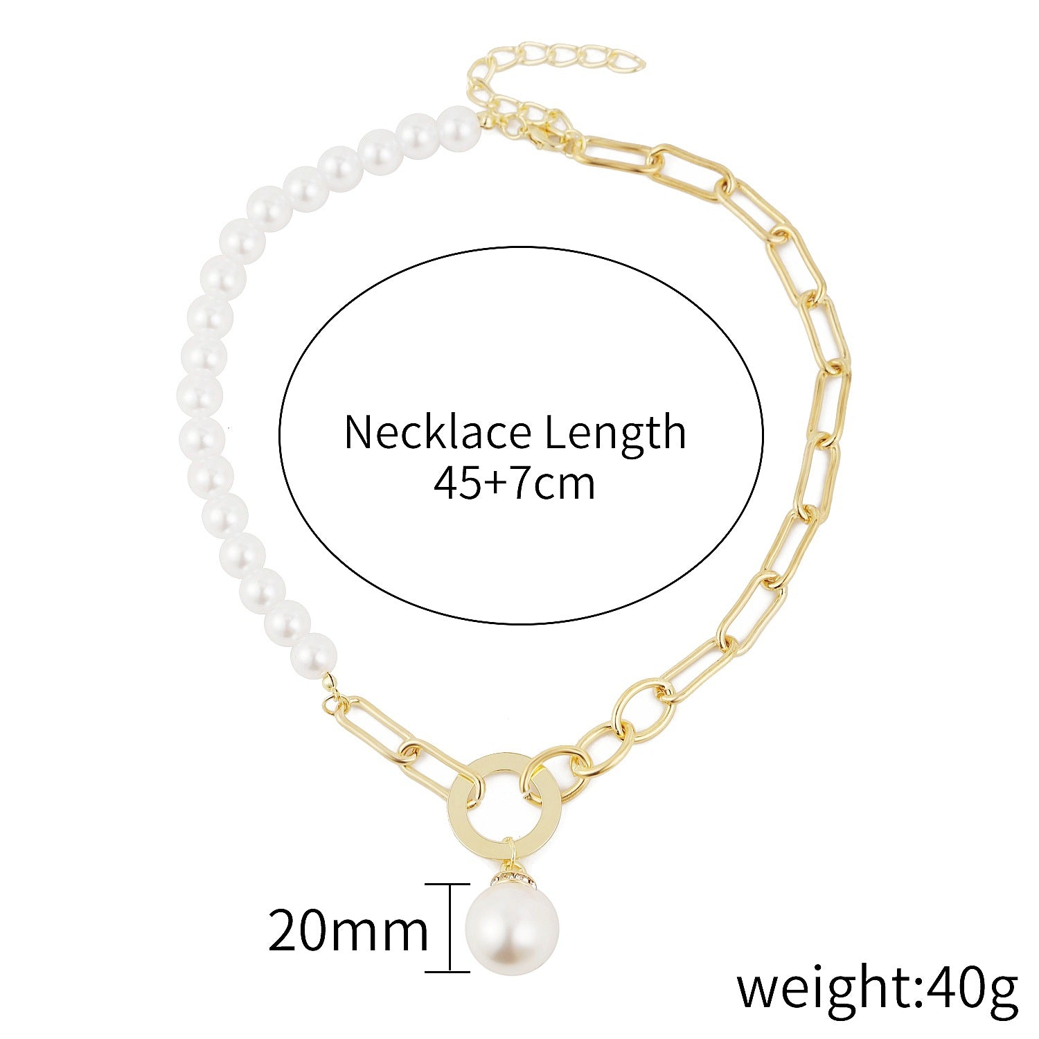 Wholesale Special Shaped Vintage Baroque Pearl Stacking Necklace