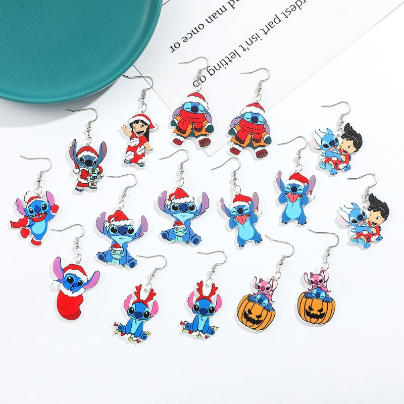Wholesale Cartoon Anime Acrylic Earrings ACCVIP-ES-Boshuo001