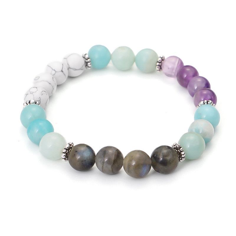 Wholesale handmade beaded 108 gemstone necklace bracelet set