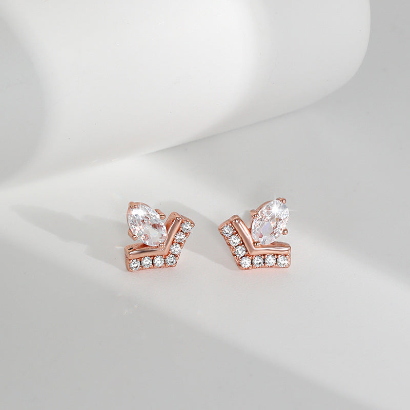 Wholesale Rose Gold 18K Earrings