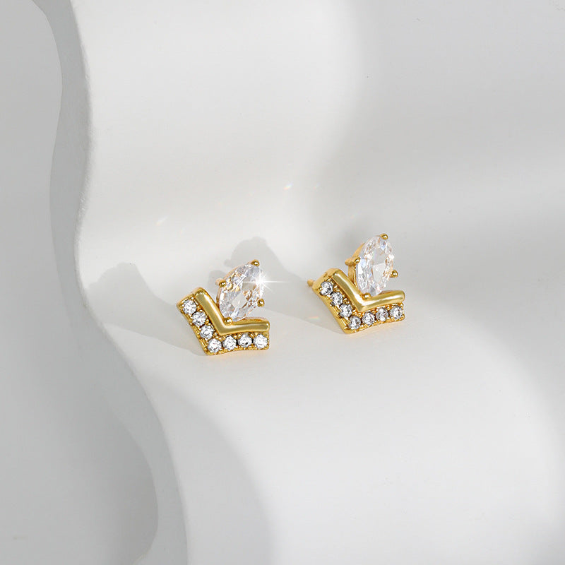 Wholesale Rose Gold 18K Earrings