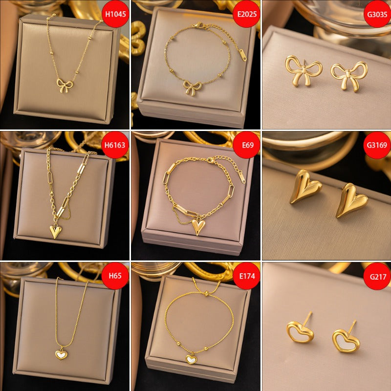 Wholesale Necklace Bracelet Sets ACC-NE-Qinji006