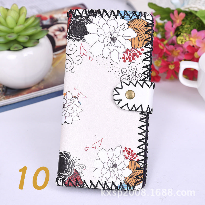 Wholesale Ethnic Style Handmade Wallet Composite Two-layer Leather Wallet ACC-WT-Mengs004