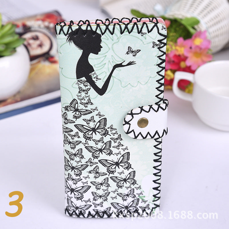 Wholesale Ethnic Style Handmade Wallet Composite Two-layer Leather Wallet ACC-WT-Mengs004