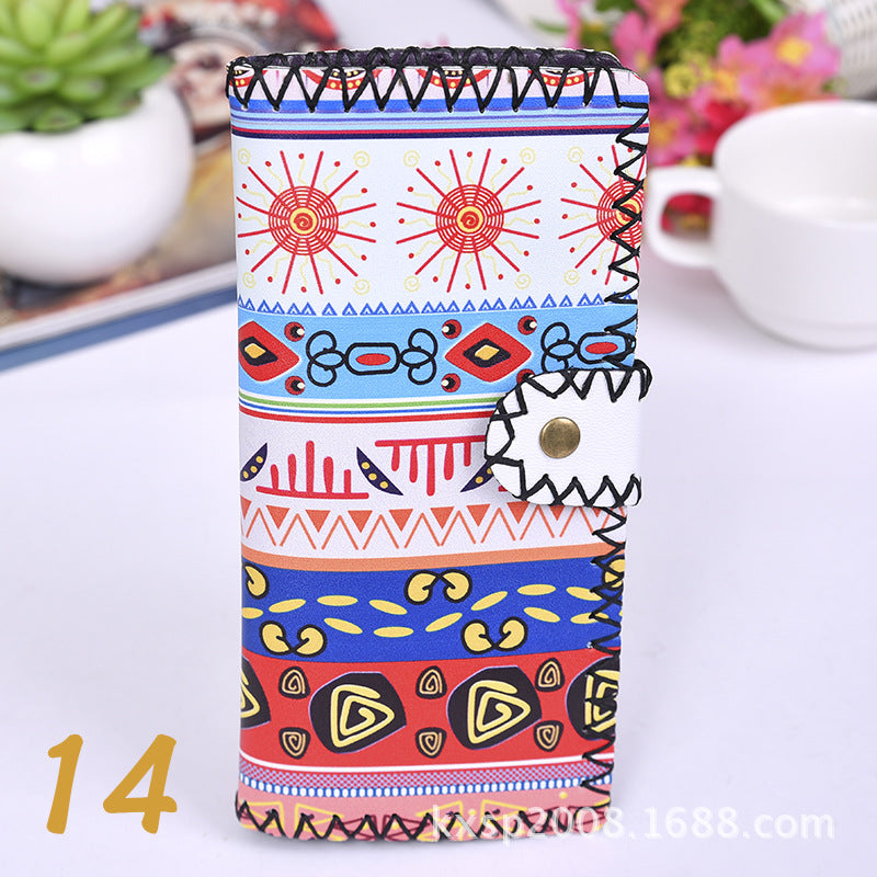 Wholesale Ethnic Style Handmade Wallet Composite Two-layer Leather Wallet ACC-WT-Mengs004