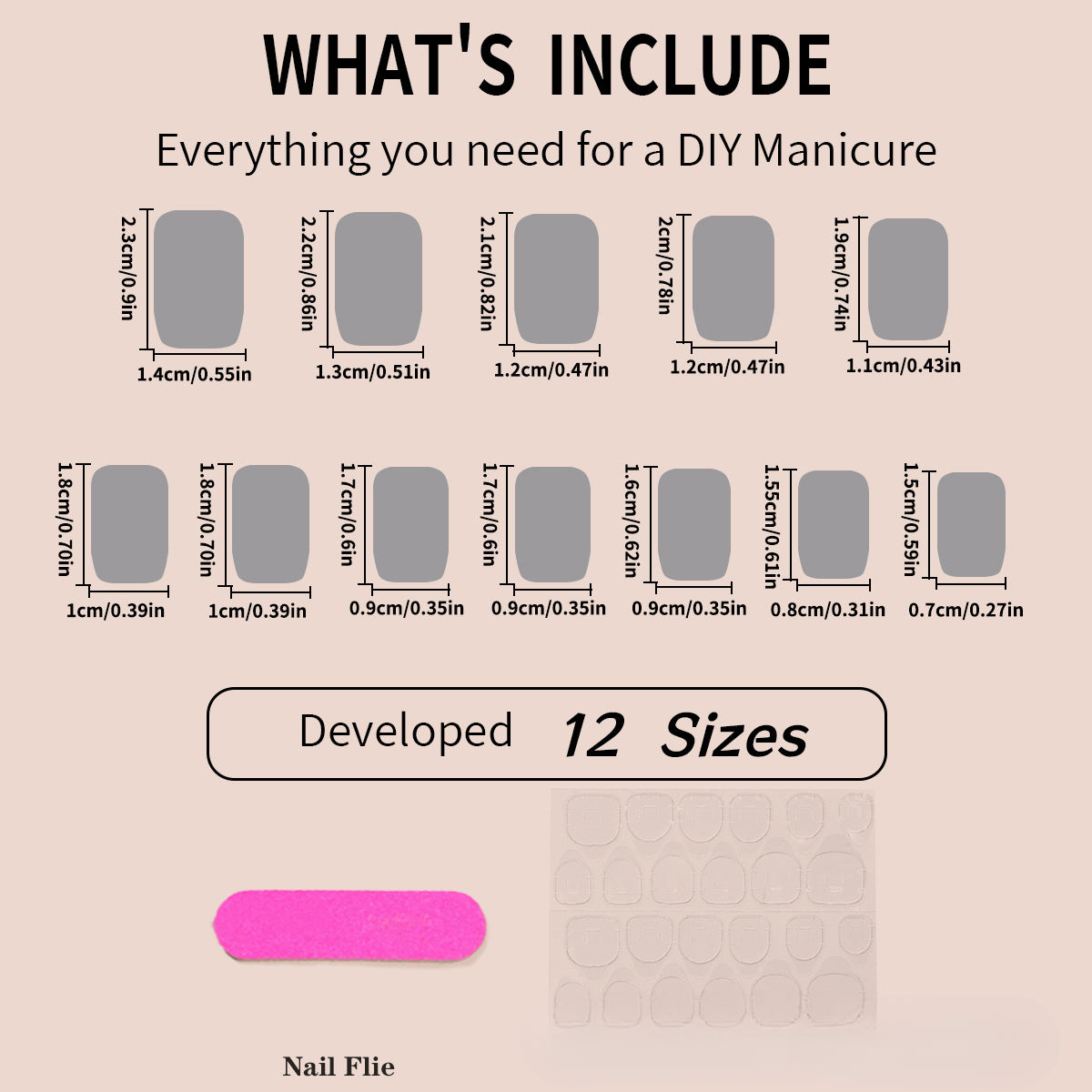 Wholesale 24pcs/box Glitter Nail Stickers Christmas Snowflake Wearable Nails Press-On Nail Set ACC-NS-HaoYi031