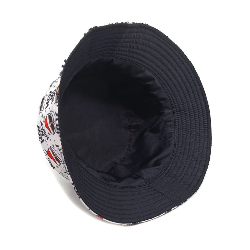 Wholesale Christmas Santa Claus Snowflake Bucket Hat ACC-HT-ShunMa020