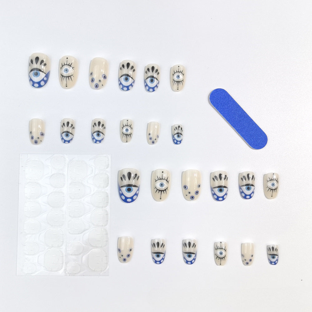 Wholesale 24 Pieces/box Press-on Nails Kits Nail Stickers ACC-NS-XingNai002