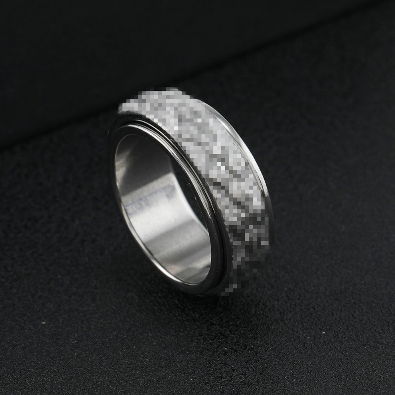 Wholesale Demon Eye Stainless Steel Ring Men's Pentagram Ring ACC-RS-ZhongQi013