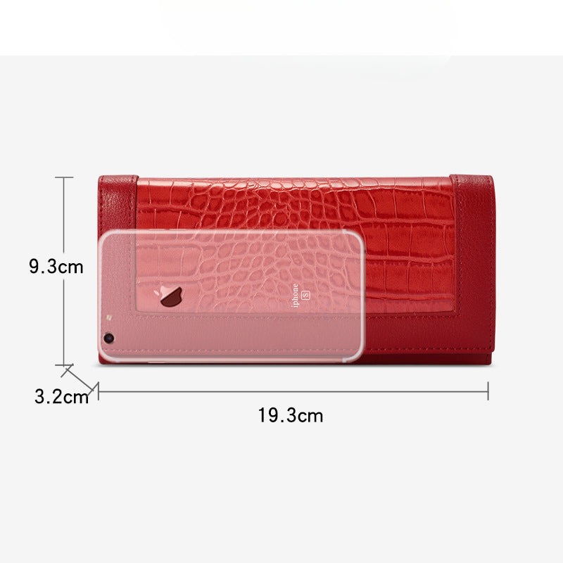 Wholesale Crocodile Pattern Clutch Bag Multifunctional Large Capacity Wallet ACC-WT-Tailian001