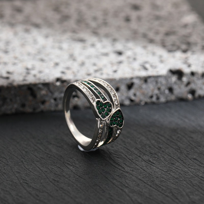 Wholesale Diamond Heart Ring ACC-RS-Yudie015