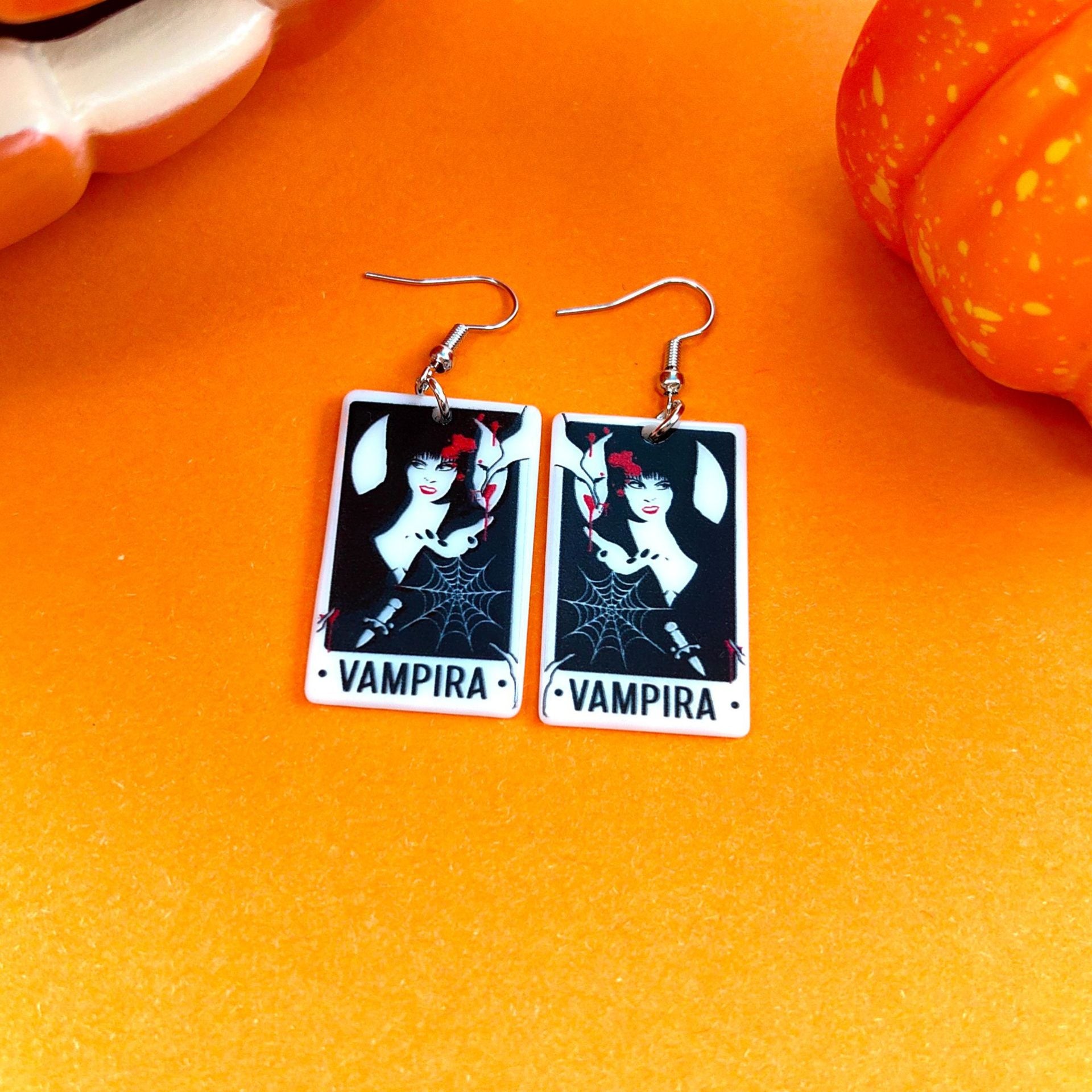 Wholesale Vintage Tarot Acrylic Earrings ACC-ES-Xizhao014