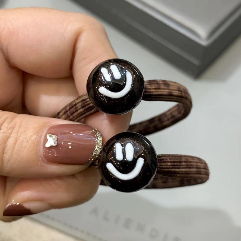 Wholesale Fashion Smiley Small Leopard Hairband ACC-HS-Fanz002