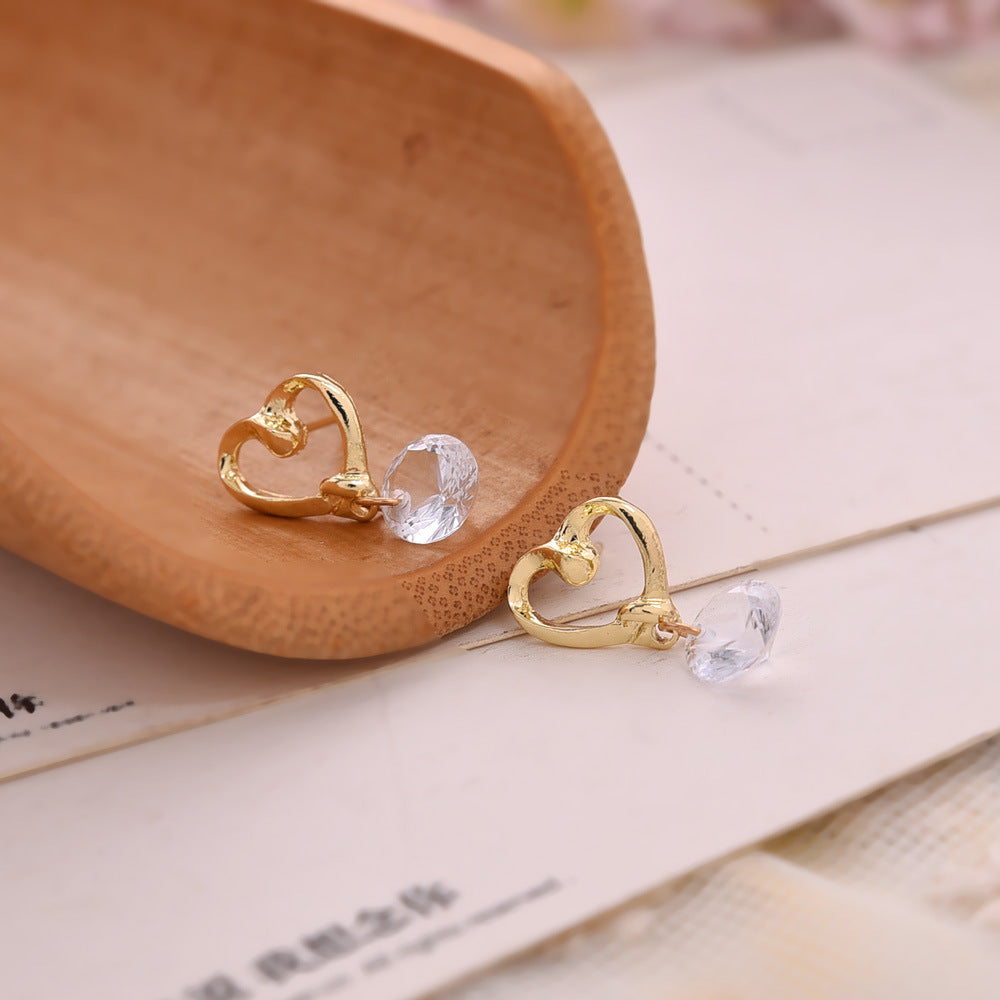 Wholesale Alloy Heart Earrings