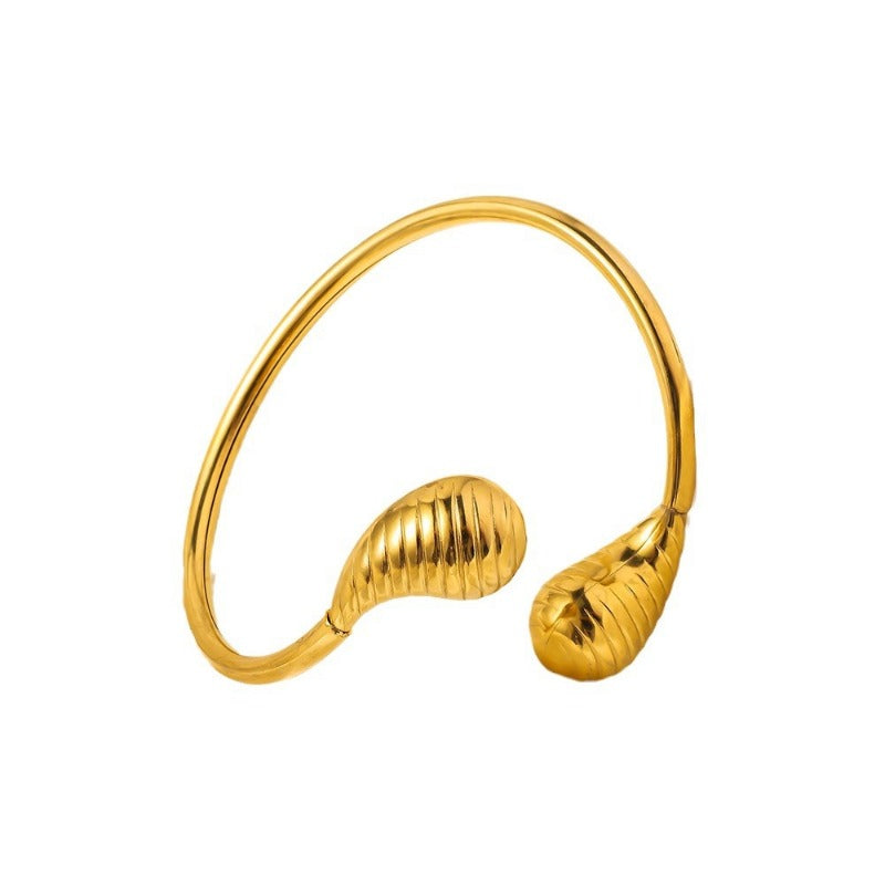 Wholesale Stainless Steel Water Drop Bracelet ACC-BT-RuiX008