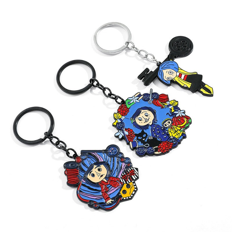 Wholesale Movie Cartoon Anime Metal Keychain ACCVIP-KC-Boshuo005