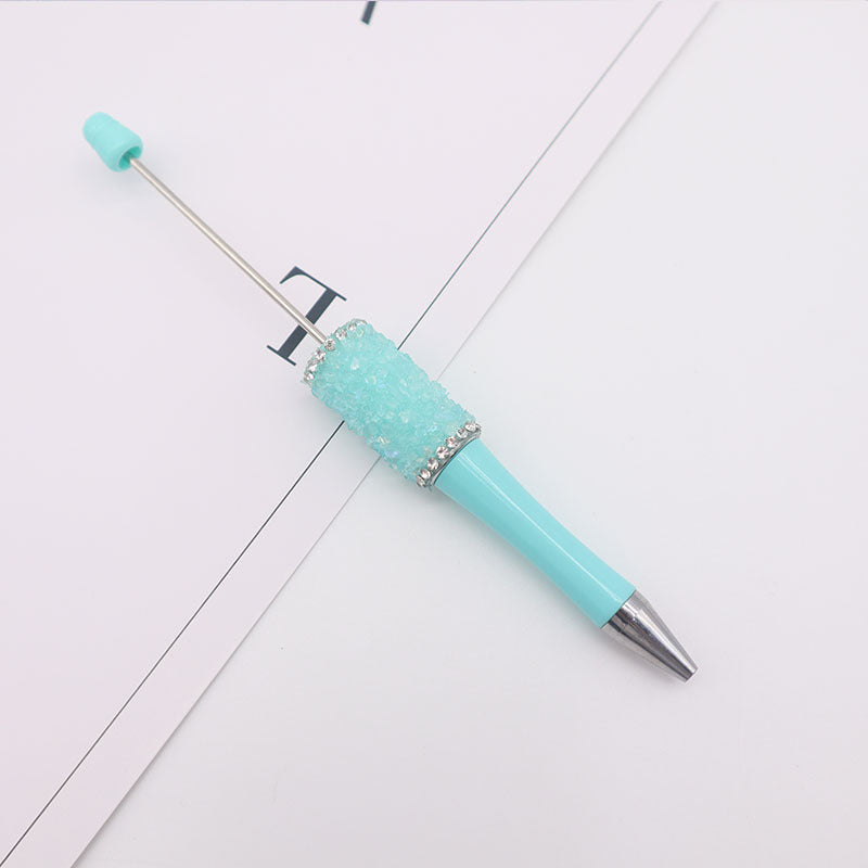 Wholesale Beadable Pens Rhinestones Crushed Stone DIY Pen Office Supplies Gift ACC-PN-CY007